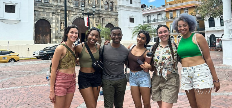 LMU Dance students studying abroad.